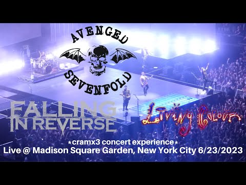 Avenged Sevenfold, Falling in Reverse, Living Colour LIVE @ Madison Square Garden New York City 2023