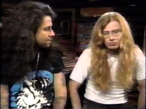 Vintage Megadeth MTV Headbangers Ball Partial Interview February 1992