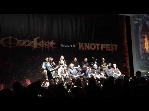 Ozzfest Meets Knotfest 2016 Official Line Up Announcement Hollywood Palladium