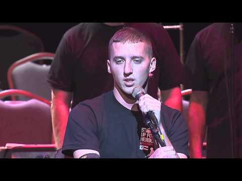 Roger Waters &amp; Wounded Warrior Band featuring LCpl Tim Donley - Wide River To Cross - MusiCorps