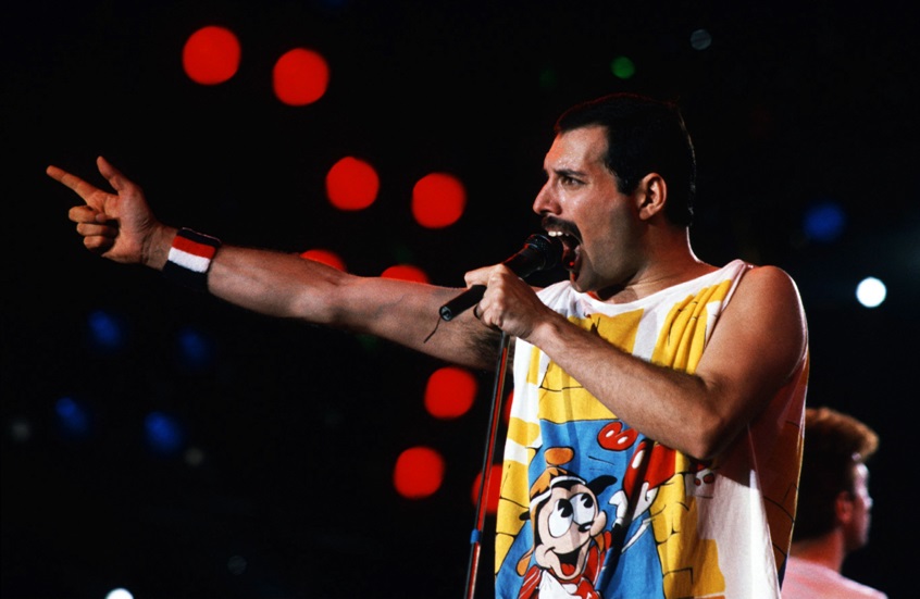 Freddie Mercury - Queen - Live