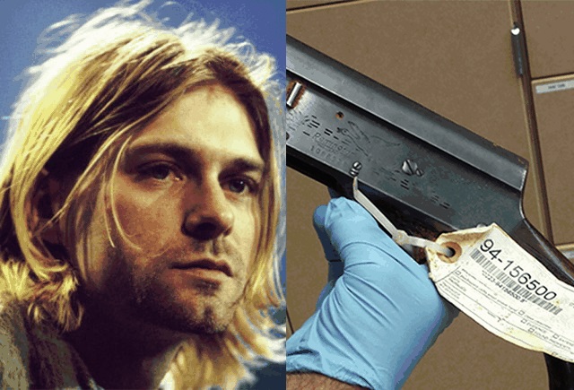 Kurt Cobain suicide gun