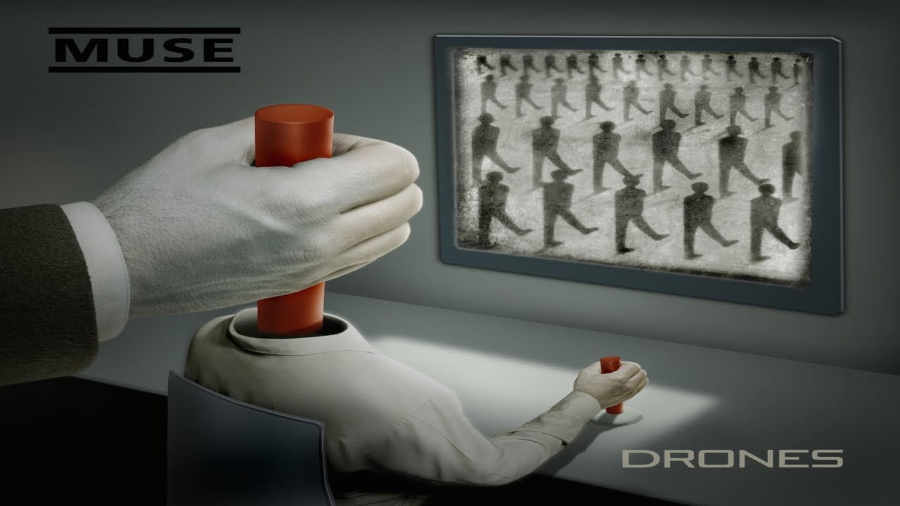 Drones - Muse / Εξώφυλλο