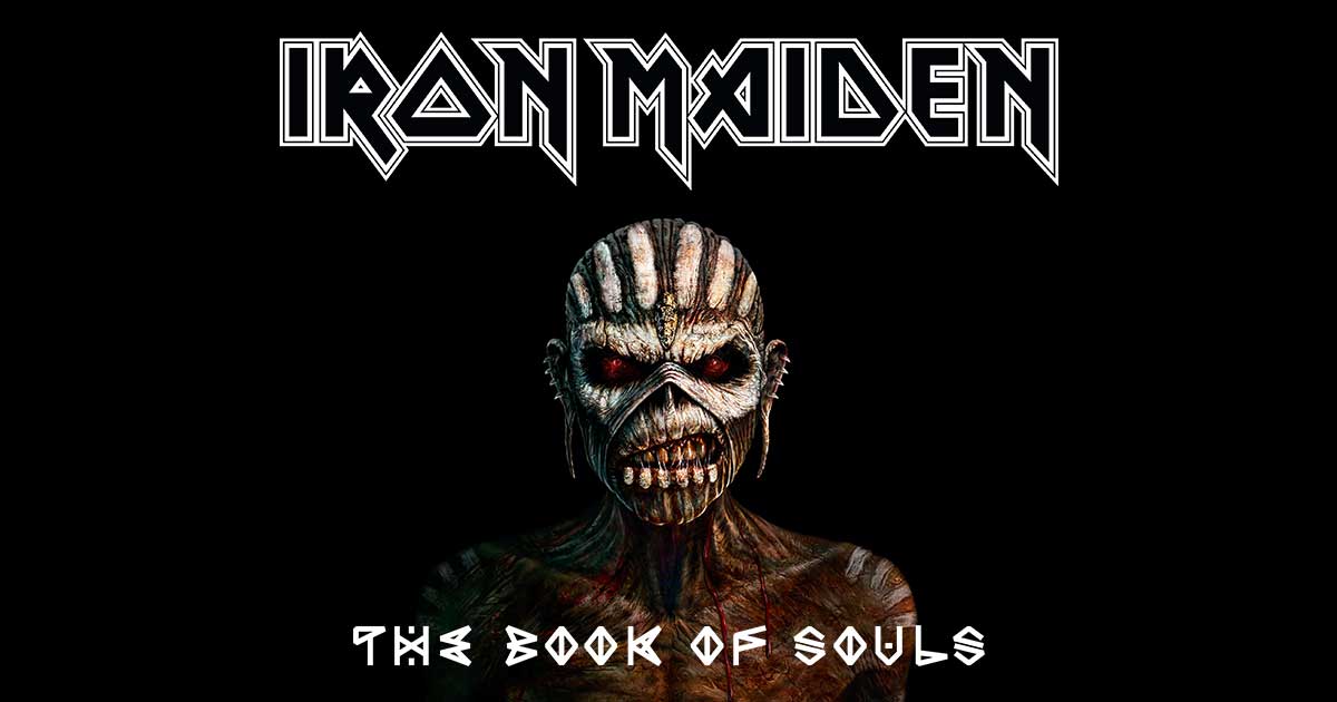 The Book Of Souls - Iron Maiden / Εξώφυλλο