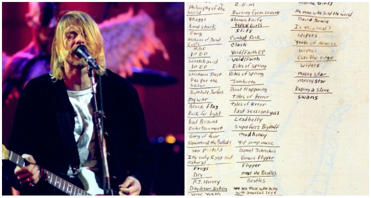 Kurt Cobain - albums list