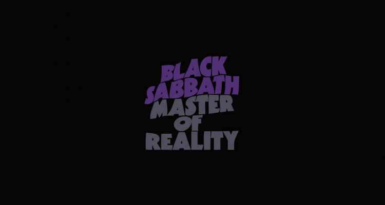 Black Sabbath - 'Master of Reality' / Εξώφυλλο