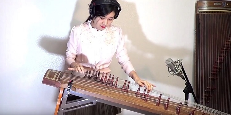 Muse Uprising ancient korean musical instrument cover