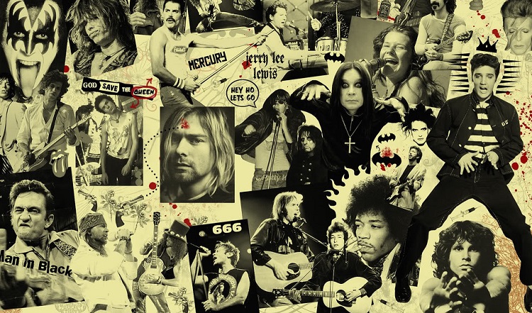 Rock 'n' Roll collage