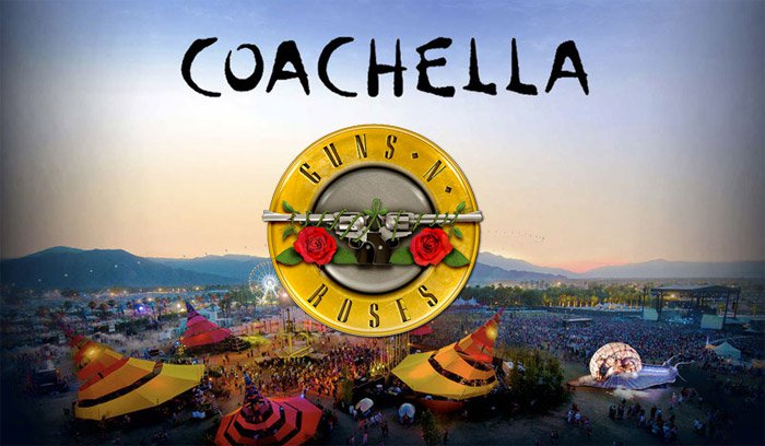 Guns N' Roses Live @Coachella 2016