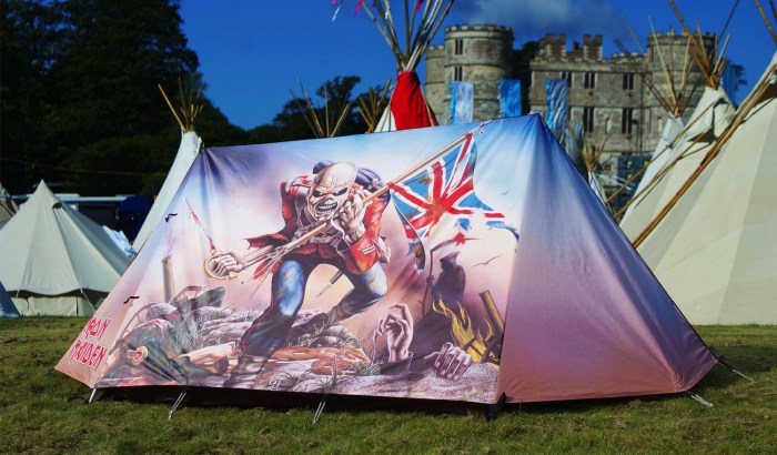 Iron Maiden tent