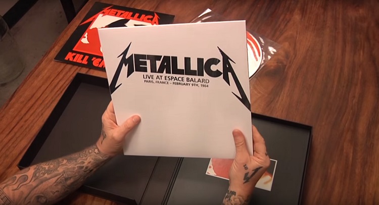 James Hetfield Unboxing Metallixa Boxset