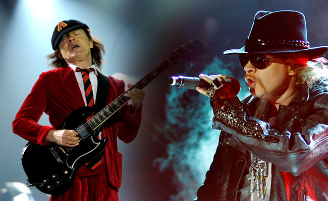 Angus Young / Axl Rose