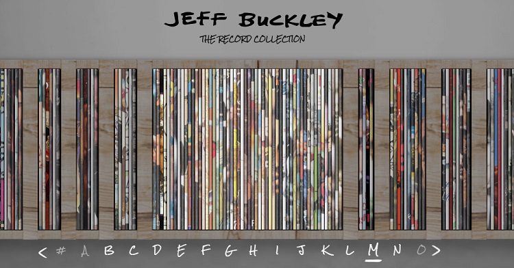 Jeff Buckley vinyl collection