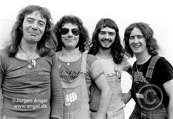 O Brian Johnson με τους Geordie, πριν γίνει μέλος των AC/DC