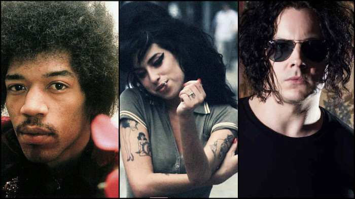 Jimi Hendrix / Amy Winehouse / Jack White