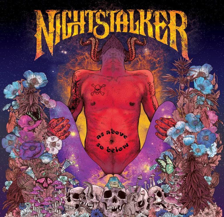 Nightstalker - 'As Above, So Below' / Εξώφυλλο