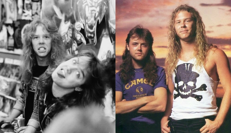 James Hetfield + Lars Ulrich
