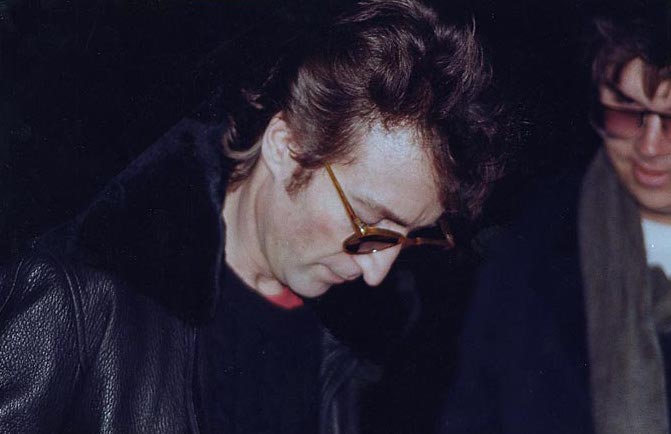 John Lennon και Mark David Chapman