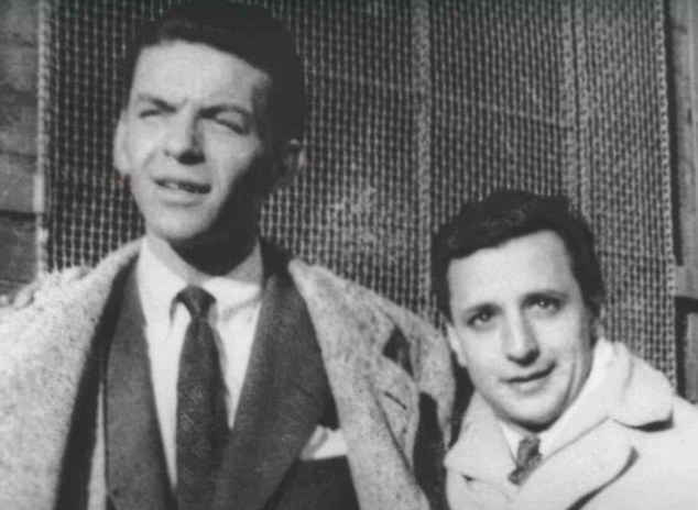 Ο Frank Sinatra με τον πιστό του βοηθό Tony Consiglio. Μια φιλία ζωής.