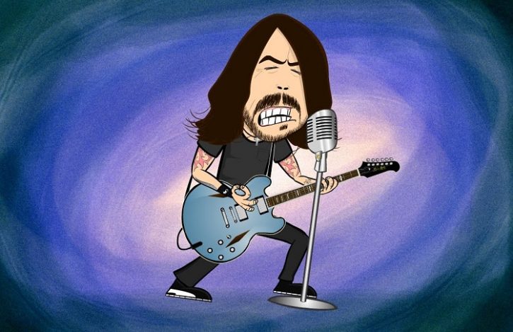 animated Dave Grohl