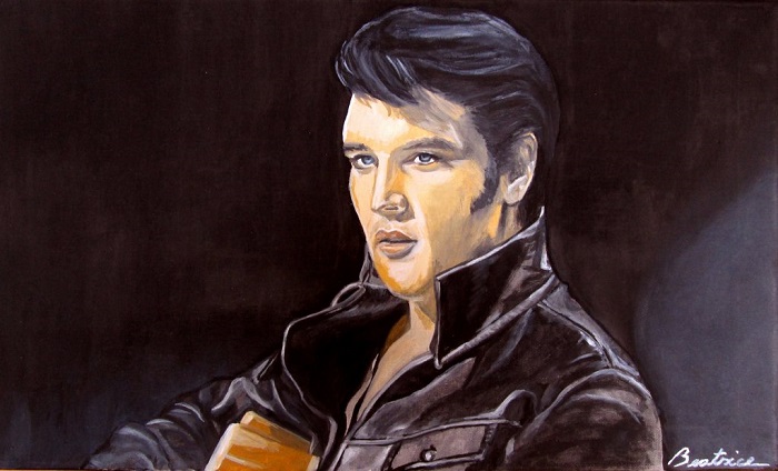 Elvis Presley by BeatriceBaiu