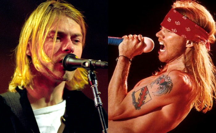 Kurt Cobain - Axl Rose
