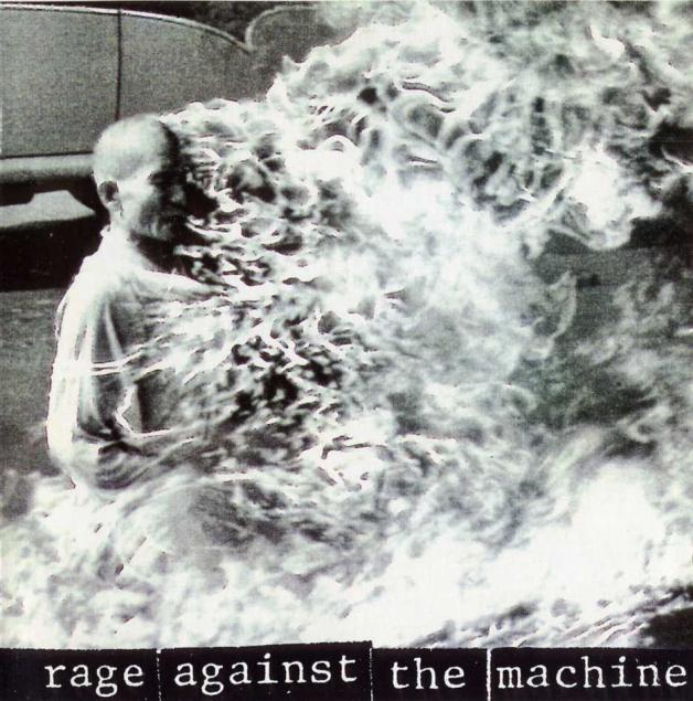 Το εξώφυλλο των Rage Against The Machine.