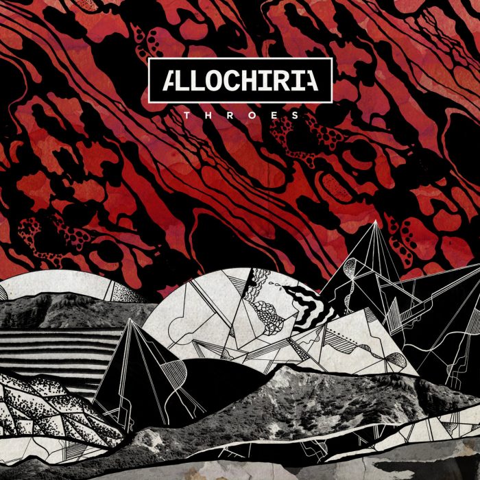 Allochiria - Throes / Εξώφυλλο