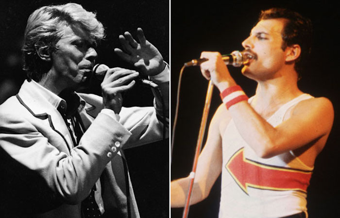 David Bowie & Freddie Mercury