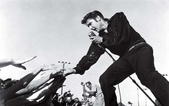 Elvis Presley (Tupelo, Mississippi Sept 26, 1956 © 1978 Roger Marshutz — MPTV