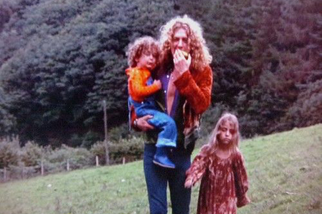 Ο Robert Plant με τα παιδιά του