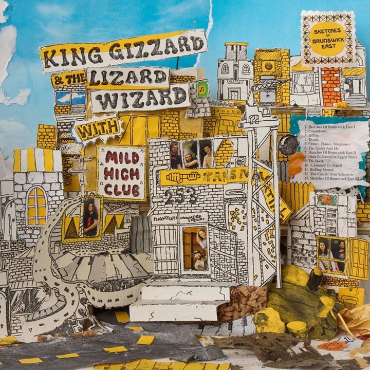 King Gizzard & The Lizard Wizard / Mild High Club - Sketches of Brunswick East / Εξώφυλλο