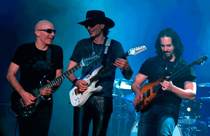 Joe Satriani - Steve Vai - John Petrucci