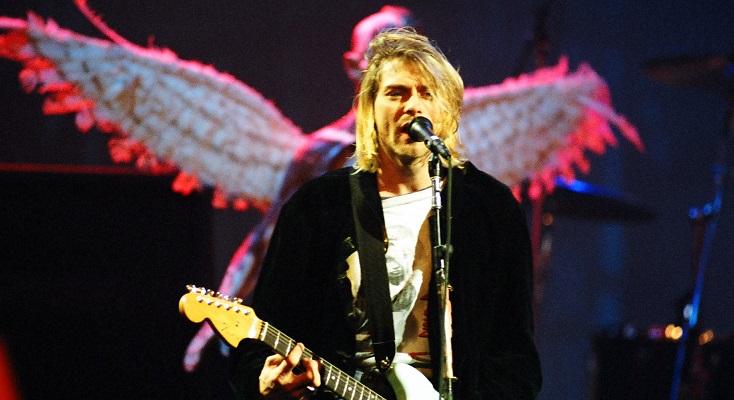 Kurt Cobain (Photo by Jeff Kravitz/FilmMagic, Inc)
