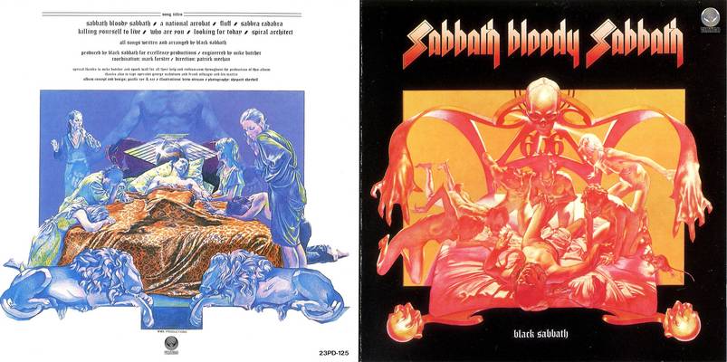 Black Sabbath - Sabbath Bloody Sabbath / Artwork