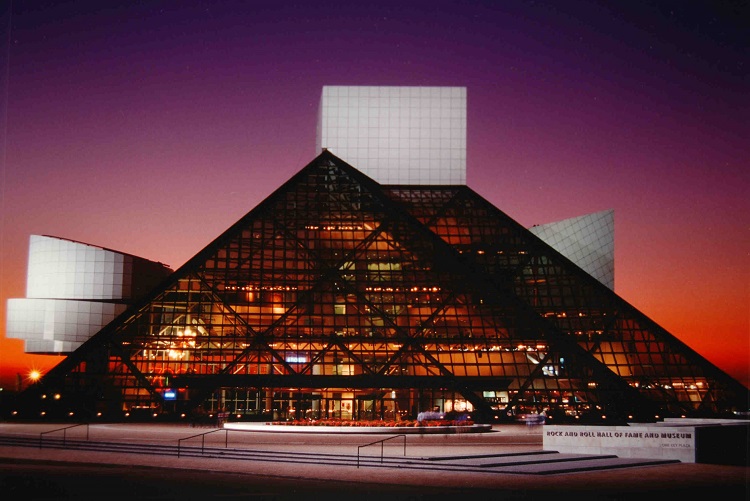 Το μουσείο του Rock and Roll Hall of Fame στο Cleveland