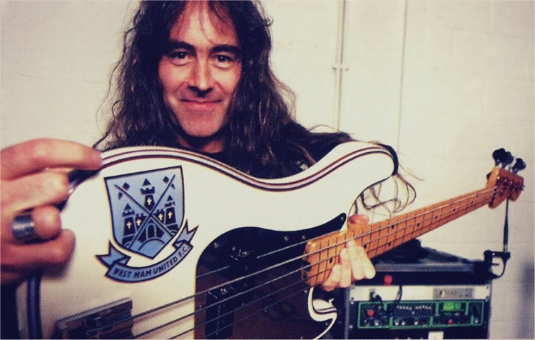 Steve Harris - West Ham bass