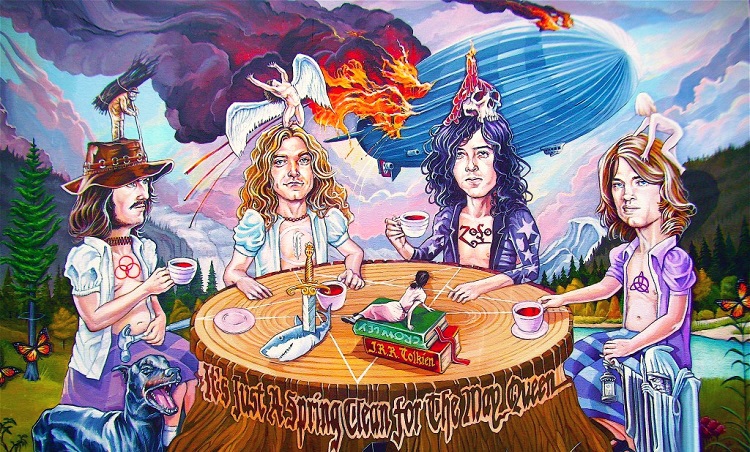 Led Zeppelin (credits: Dave MacDowell)