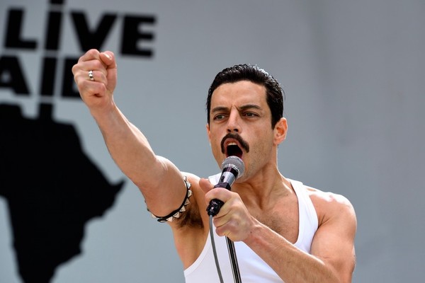 Ο Rami Malek ως Freddie Mercury / Bohemian Rhapsody (2018)