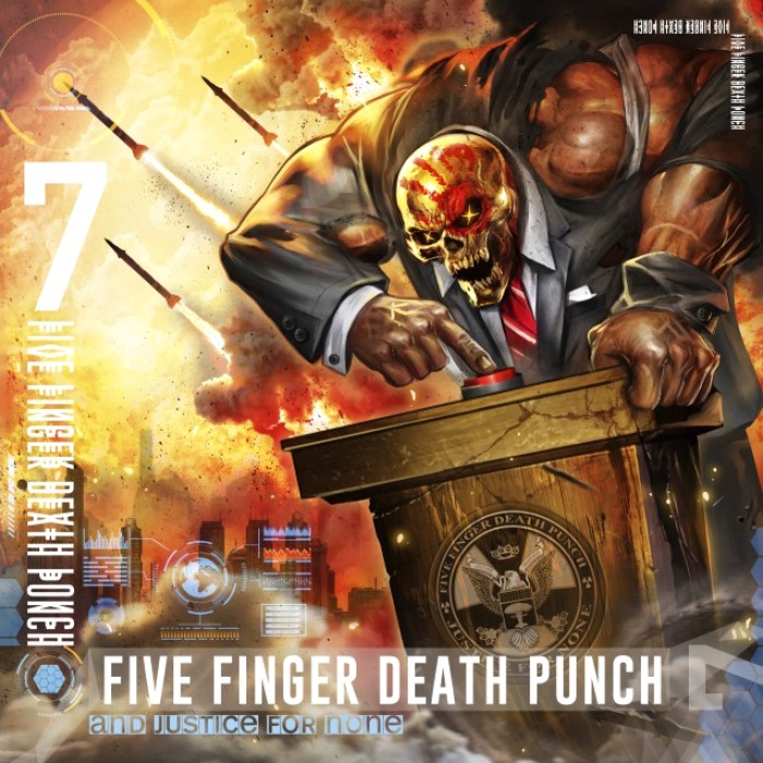 Five Finger Death Punch - And Justice For None / Εξώφυλλο