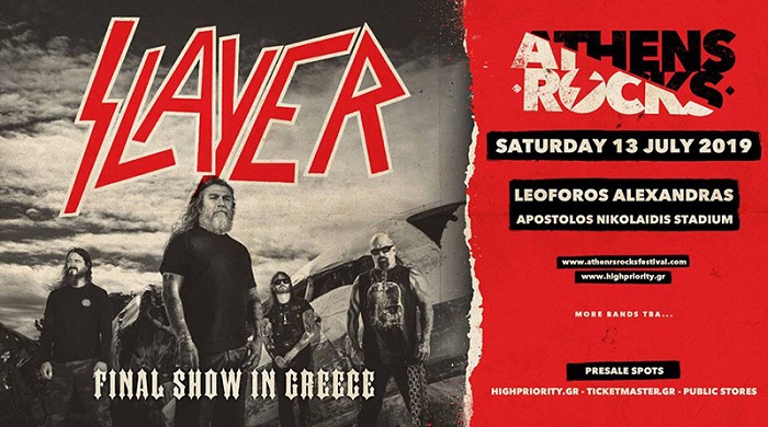 Slayer live in Athens