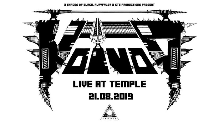 Voivod live in Athens 2019 - Temple Athens