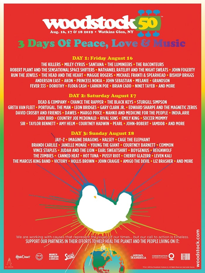 Woodstock 50 / Poster