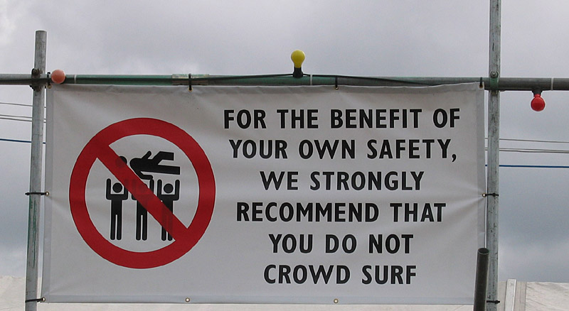 Do Not Crowd Surf