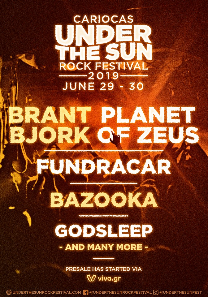 Under The Sun Rock Festival 2019 / Poster