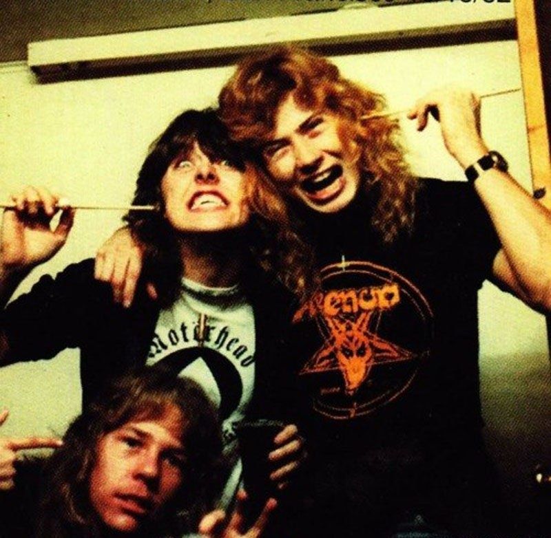Metallica με Dave Mustaine