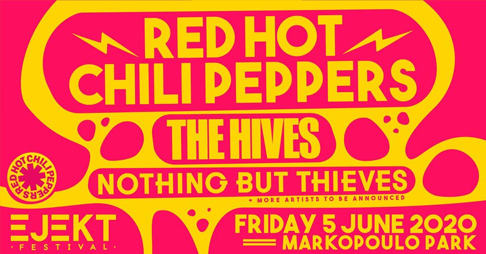 Red Hot Chili Peppers, The Hives & Nothing But Thieves - Ejekt Festival 2020