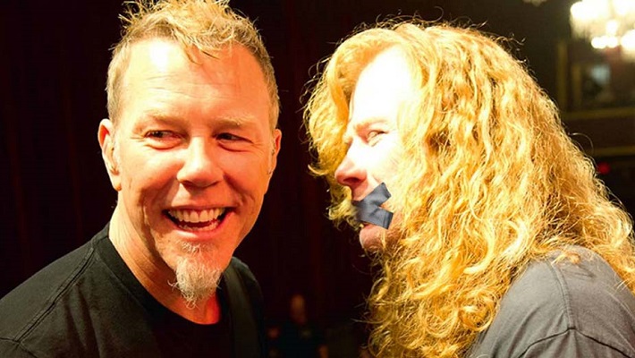 James Hetfield Dave Mustaine