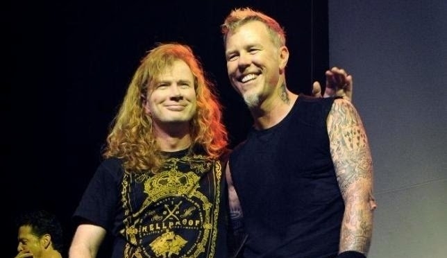 Dave Mustaine & James Hetfield