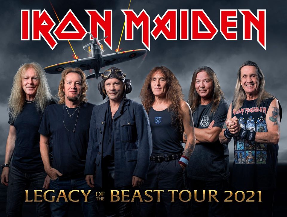 Ευρωπαϊκή περιοδεία Iron Maiden 2021